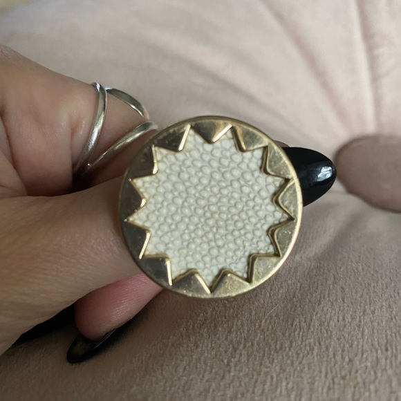 House of Harlow 1960 gold ring size 7 - Picture 4 of 4